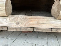 Blokhut hondenhok - dierenverblijf 230x190cm - afbeelding 12 van  13