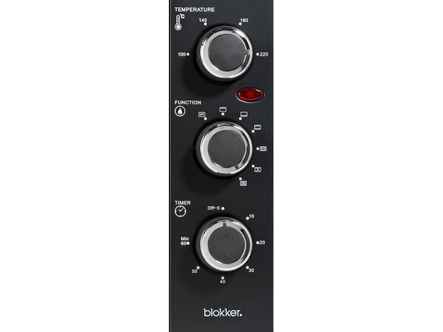 Blokker mini oven - vrijstaand - draaispit - 30 liter zwart - afbeelding 2 van  3