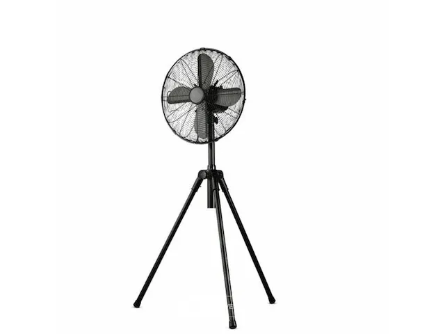 Blokker staande ventilator bl-30011 – ø 40 cm mat zwart,uit overstock - afbeelding 1 van  3