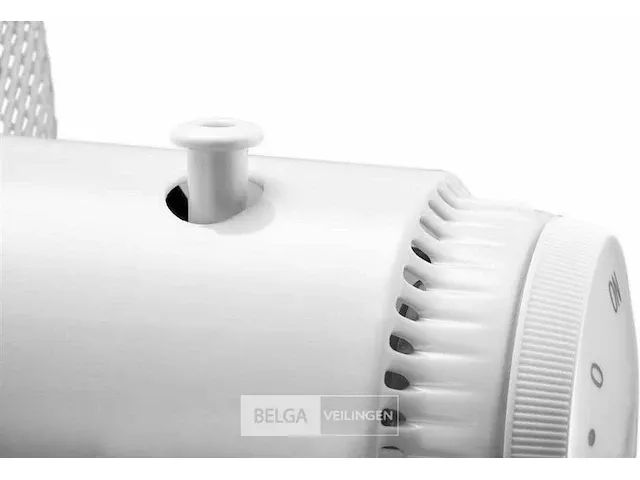 Blokker statiefventilator 40 cm met timer – wit ,uit overstock. - afbeelding 2 van  4