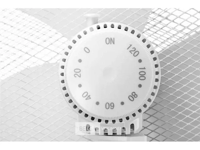 Blokker statiefventilator 40 cm met timer – wit ,uit overstock. - afbeelding 4 van  4