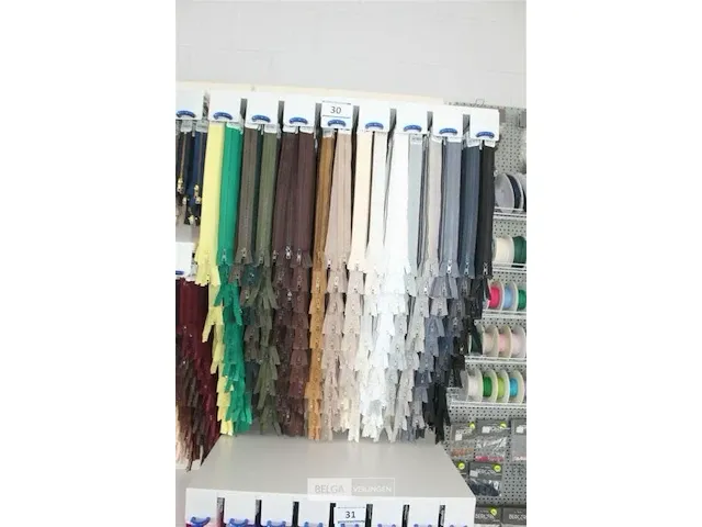 Blokritsen 30 cm tot 80 cm & ritsen dubbele sluiting 65 cm tot 80 cm - afbeelding 1 van  6