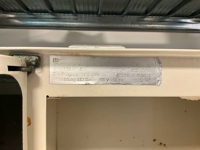 Blomberg hm226d magnetron - afbeelding 3 van  3