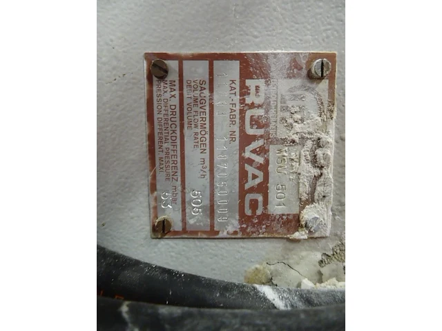 Blower leybold - afbeelding 2 van  4