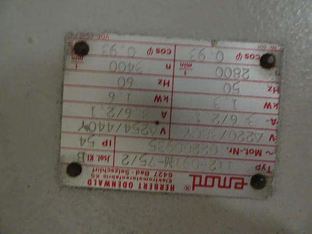 Blower leybold - afbeelding 3 van  4