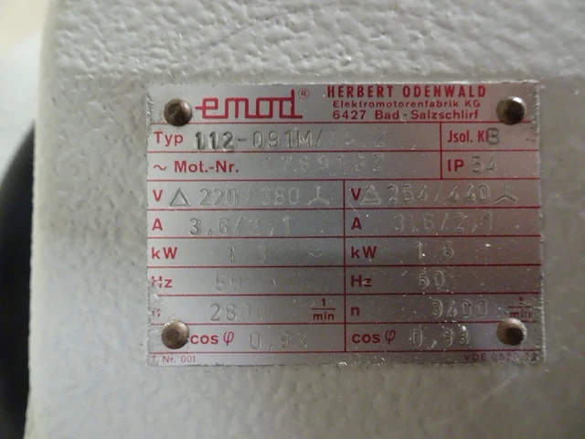 Blower leybold - afbeelding 5 van  6