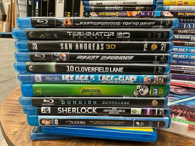 Blu-ray / dvd films en series (250x) - afbeelding 33 van  34