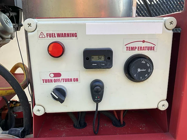 Blue viper hogedrukreiniger 275bar warm water benzine motor - afbeelding 5 van  18