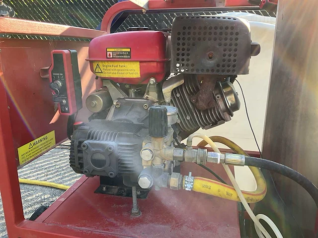 Blue viper hogedrukreiniger 275bar warm water benzine motor - afbeelding 8 van  18