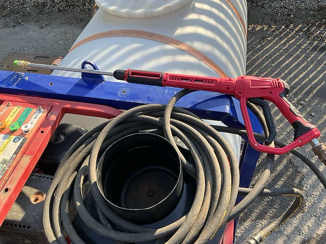 Blue viper hogedrukreiniger 275bar warm water benzine motor - afbeelding 9 van  18