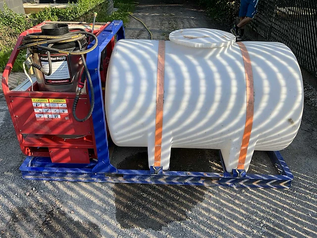 Blue viper hogedrukreiniger 275bar warm water benzine motor - afbeelding 15 van  18