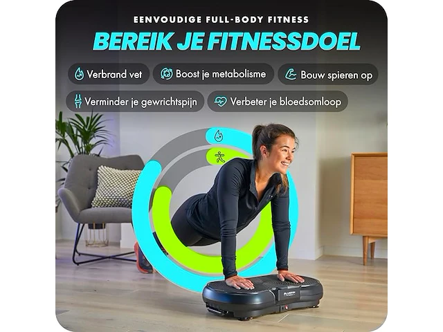 Bluefin fitness ultra slim power trilplaat - afbeelding 4 van  6