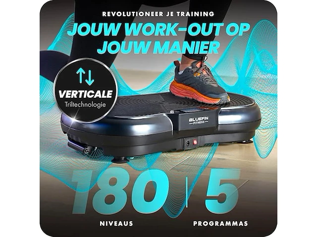 Bluefin fitness ultra slim power trilplaat - afbeelding 6 van  6