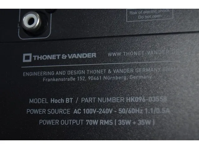 Bluetootch speakers thonet and vander hoch bt 35w - afbeelding 8 van  8