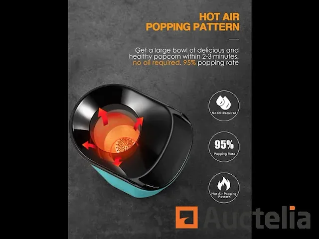 Bmh-1201a popcornmachine - afbeelding 1 van  6