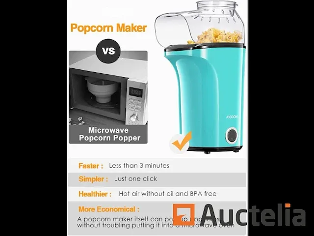 Bmh-1201a popcornmachine - afbeelding 6 van  6