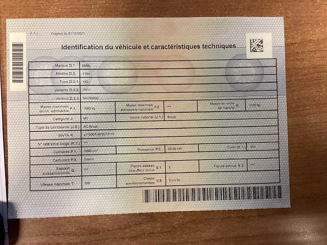 Bmw - 2014 - 116d - personenauto - afbeelding 7 van  16