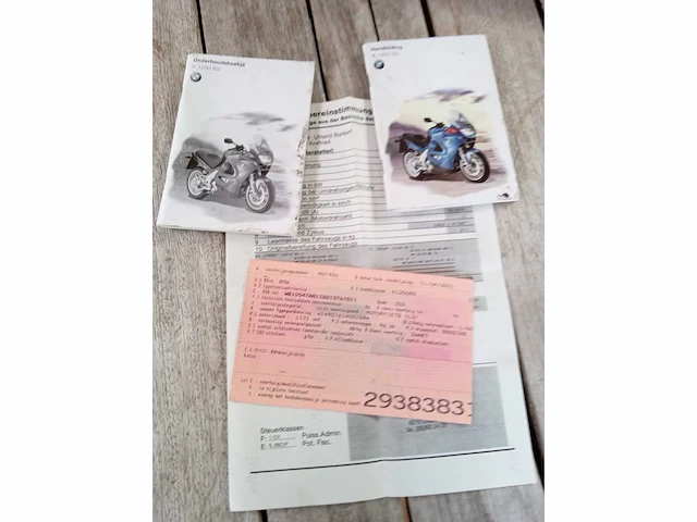 Bmw - k 1200 rs - motorfiets - afbeelding 2 van  10