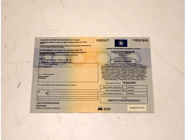 Bmw - wba7k310805r63043 - 2020 - afbeelding 6 van  16