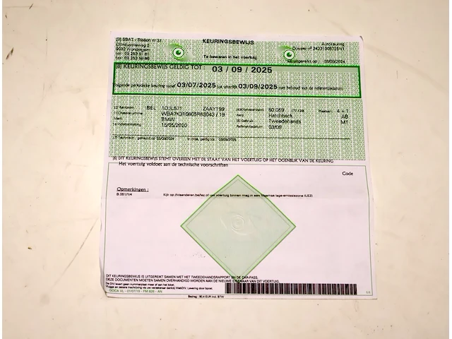 Bmw - wba7k310805r63043 - 2020 - afbeelding 8 van  16