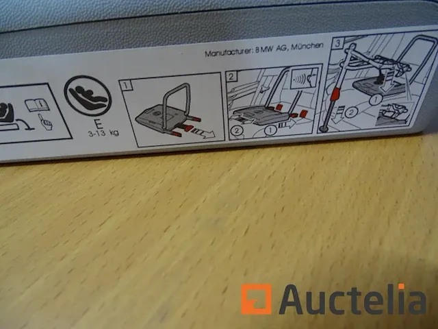 Bmw 0+ isofix kind auto zetel - afbeelding 5 van  13