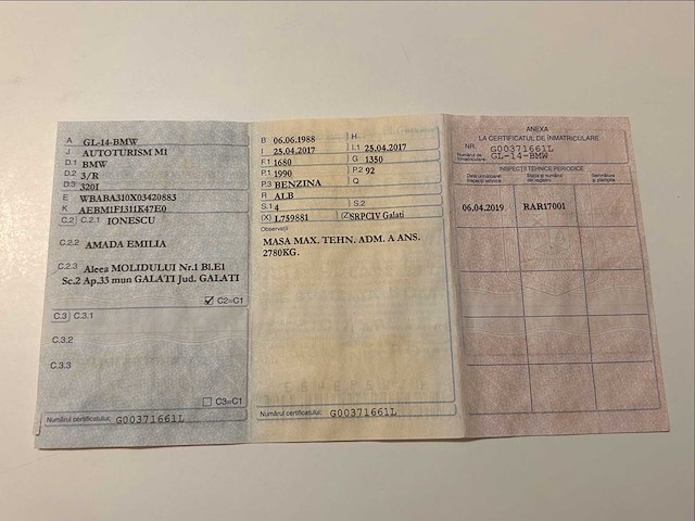 Bmw 320 i cabriolet e 30 vintage auto's > 15 - afbeelding 27 van  35