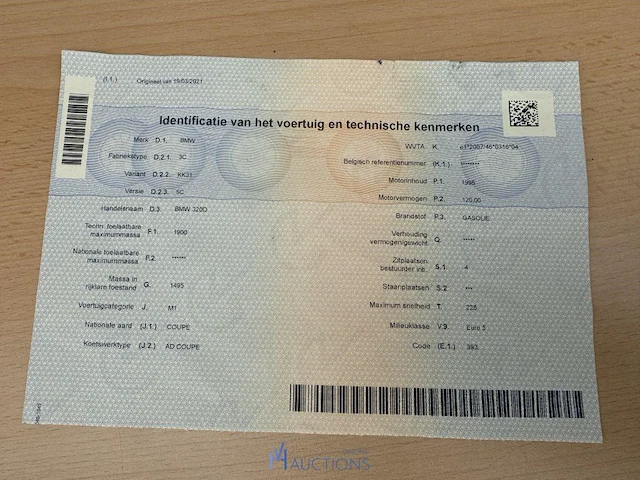 Bmw 320d - 2013 - afbeelding 5 van  13