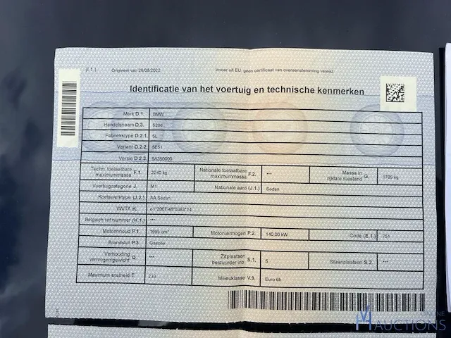 Bmw 520d - 2016 - afbeelding 4 van  13