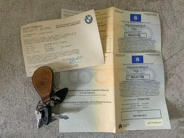 Bmw allroad r1100gs motorfiets - afbeelding 10 van  18