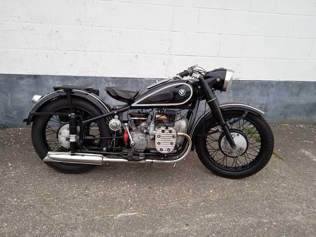 Bmw boxer m oldtimer motorfiets - afbeelding 4 van  11