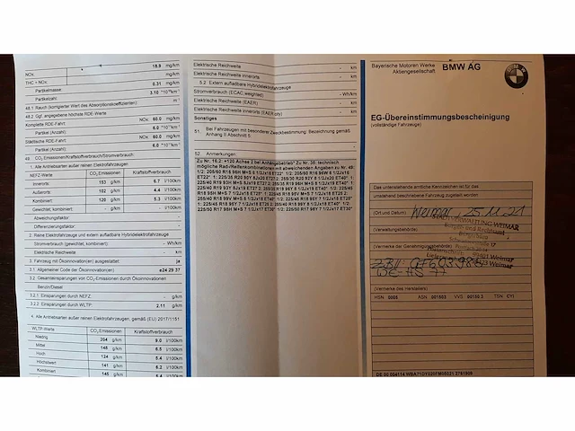 Bmw g20 318i sport line automaat.m-bumpers 20034 km !!!! 2021 - afbeelding 10 van  19