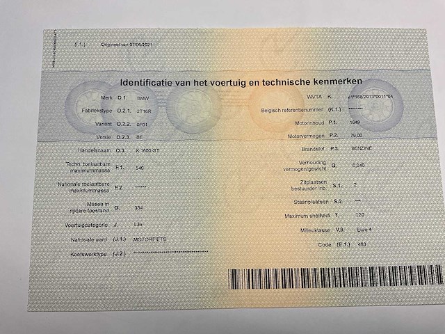 Bmw k 1600 gt motorfiets - afbeelding 11 van  21