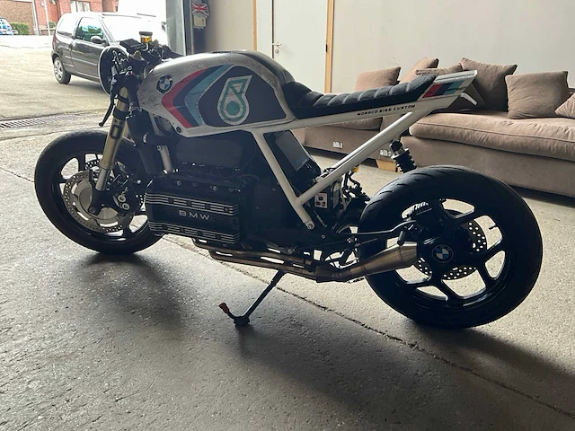 Bmw k100 omgebouwd tot cafer racer motorfiets - 1990 - afbeelding 45 van  45