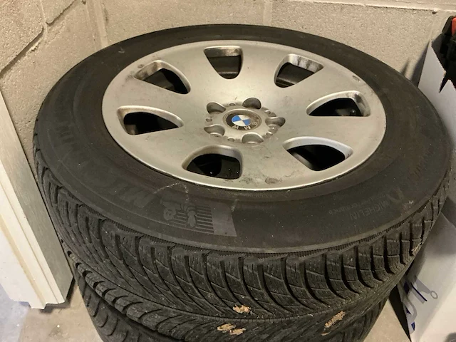 Bmw pilot alpine velgen met banden - afbeelding 6 van  8