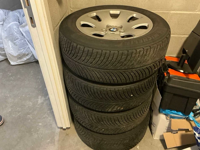 Bmw pilot alpine velgen met banden - afbeelding 8 van  8