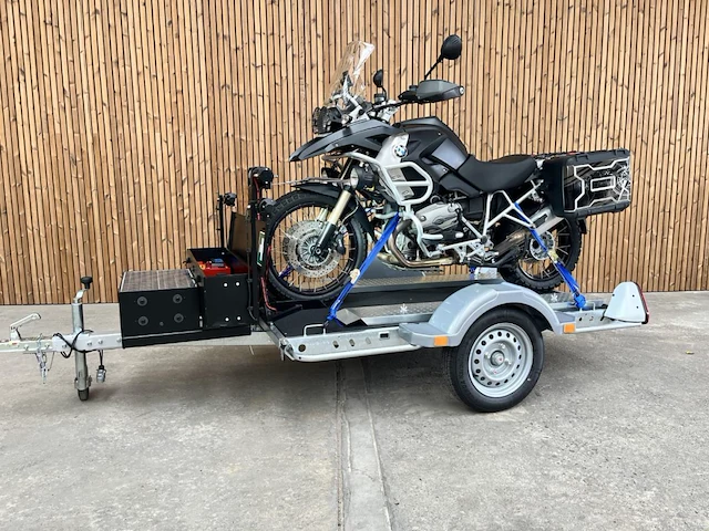 Bmw r 1200 gs, 2008 + aanhangwagen trigano - afbeelding 1 van  36