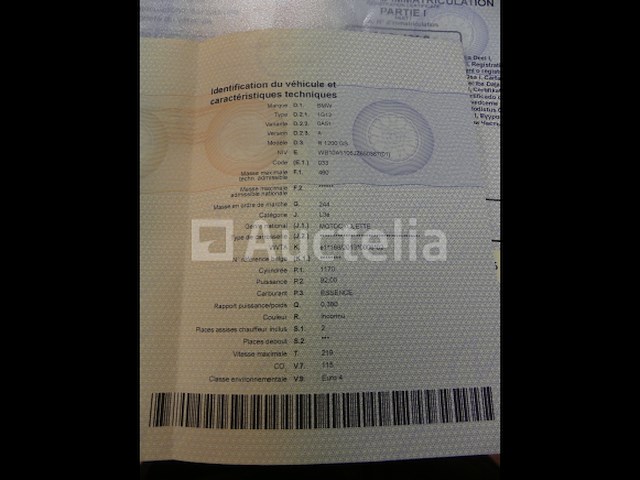 Bmw r1200 gs motorfiets (vin: wb10a5106jz650387) - afbeelding 6 van  16