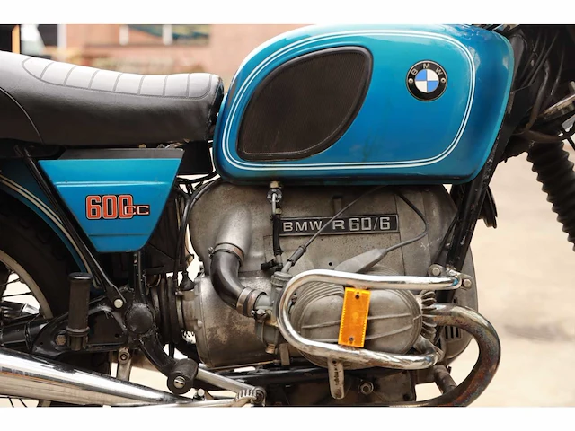 Bmw r60/6 - 1974 - oldtimer motor - afbeelding 4 van  14