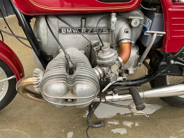 Bmw r75/5 motorfiets - afbeelding 4 van  19