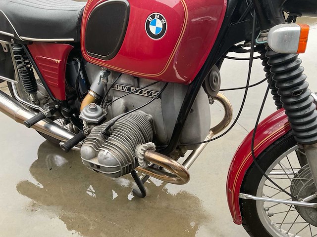 Bmw r75/5 motorfiets - afbeelding 9 van  19