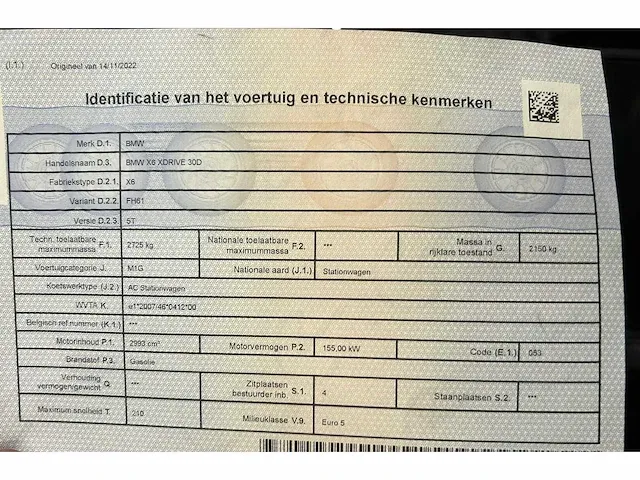 Bmw x6 xdrive 30d, 2012 - afbeelding 24 van  30