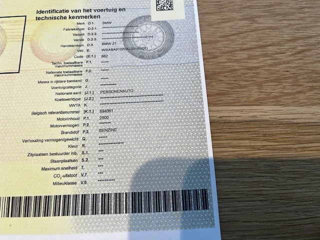 Bmw z1, 1990 - afbeelding 16 van  25