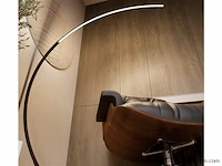 Bo led design vloer lamp zwart - afbeelding 3 van  8
