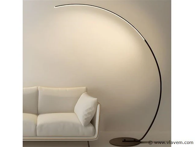 Bo led design vloer lamp zwart - afbeelding 8 van  8