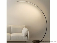 Bo led design vloer lamp zwart - afbeelding 8 van  8