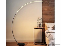 Bo led design vloer lamp zwart - afbeelding 5 van  8