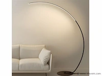 Bo led design vloer lamp zwart - afbeelding 2 van  7