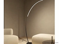 Bo led design vloer lamp zwart - afbeelding 7 van  7