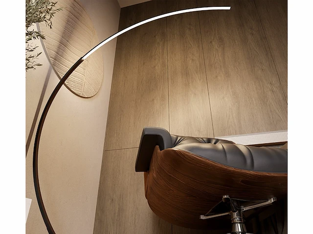 Bo led design vloer lamp zwart - afbeelding 3 van  9