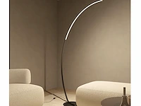 Bo led design vloer lamp zwart - afbeelding 4 van  9